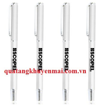 Bút máy mạ bạc