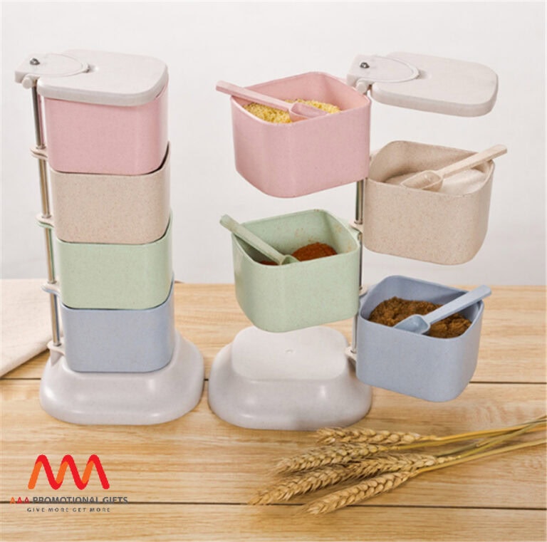 Hộp đựng gia vị 4 tầng Levant - Quà tặng thân thiện môi trường