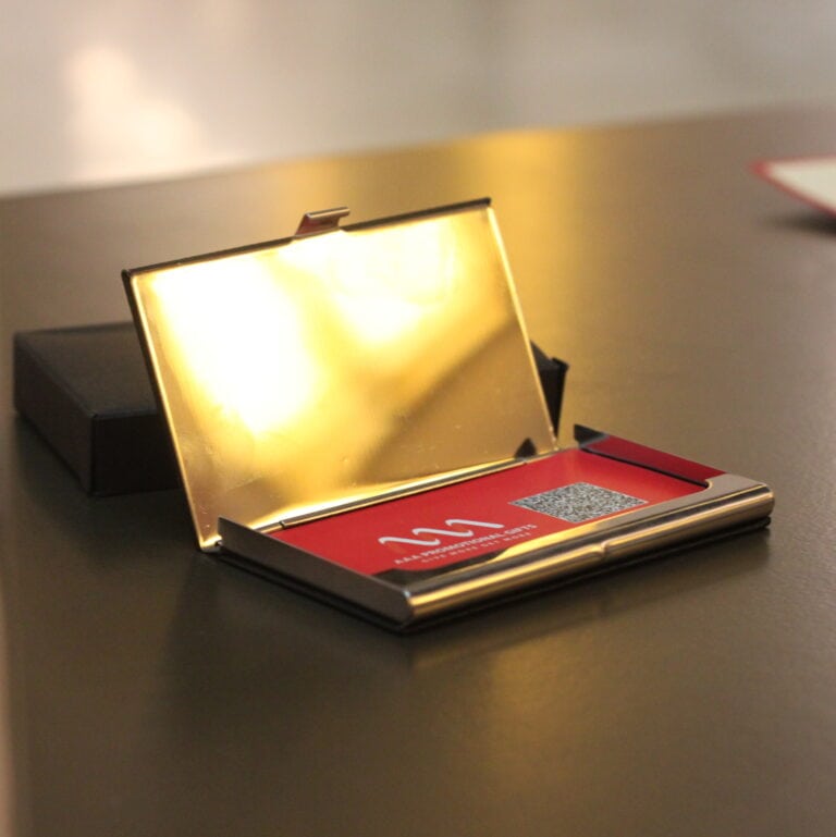 Hộp đựng namecard da