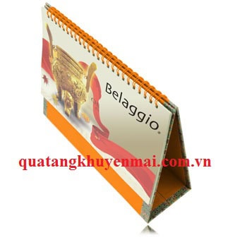 Lịch để bàn gáy xoắn