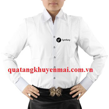 Áo sơ mi sọc nhỏ