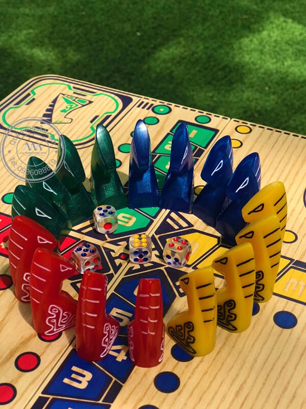 Bộ cờ cá ngựa bàn gấp cao cấp Made in Vietnam - Quà tặng khách hàng