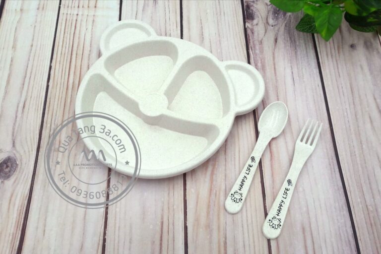 Quà tặng gia dụng Bát ăn dặm lúa mạch cho bé