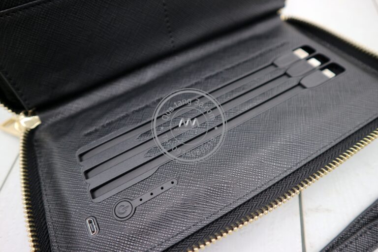 Ví sạc dự phòng cầm tay - thu gọn tiện ích vào một chiếc ví cầm tay 8 6 3