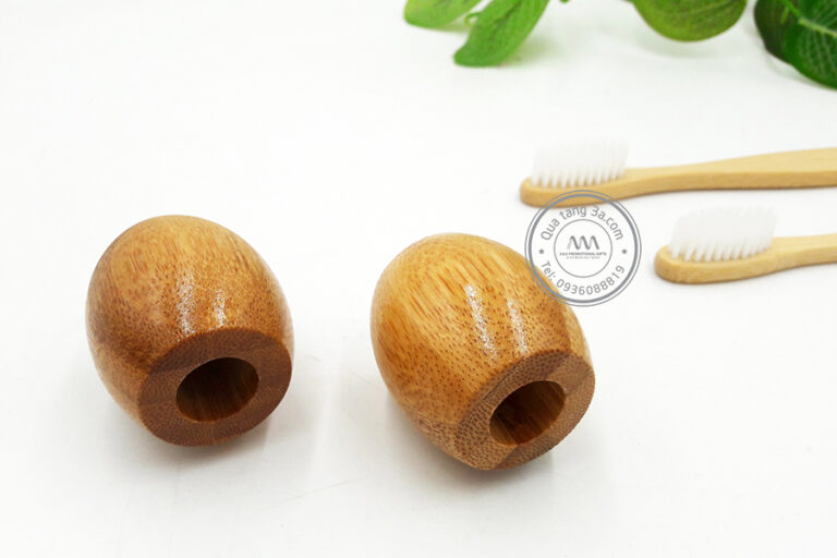 Bàn chải đánh răng tre đế gỗ 7 Ban chai tre va de cam