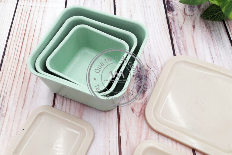 Hộp đựng thực phẩm từ lúa mạch | In ấn logo theo yêu cầu 11 Bo 3 hop dung thuc pham lua mach 1