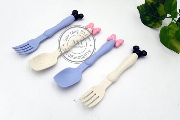 Thìa dĩa ăn dặm cho bé | Quà tặng thân thiện môi trường
