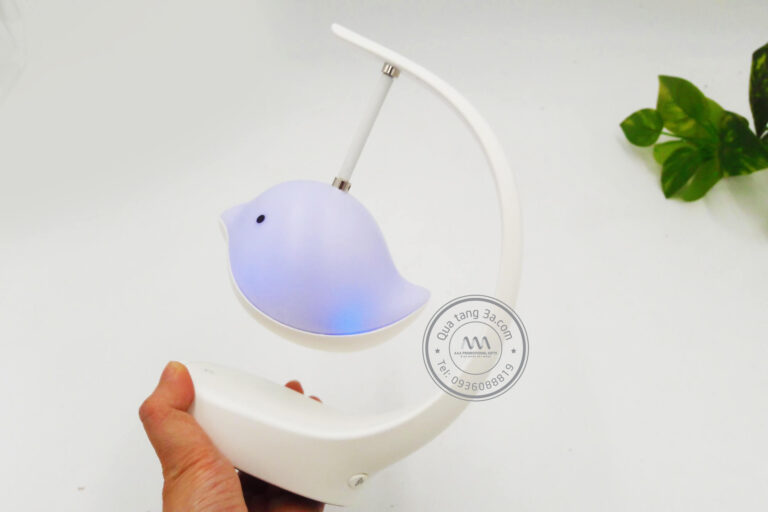 Đèn ngủ phát nhạc hình chim bay - Quà tặng độc đáo hữu ích 12 Den ngu hinh chu chim phat nhac 1