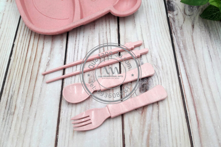 Bộ bát ăn dặm lúa mạch Monkey | Quà tặng khuyến mãi độc đáo 10 Dia an hinh Monkey lua mach cho be 1