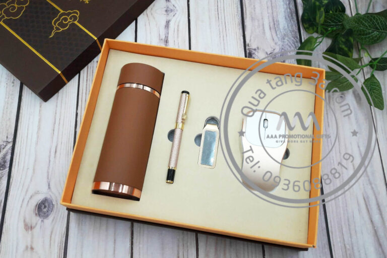 Gift set in logo quà tặng công nghệ hot nhất