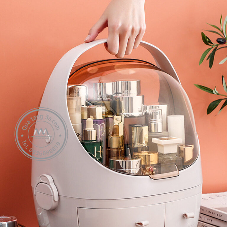 Hộp đựng mỹ phẩm nhựa - Quà tặng khách hàng nữ sang trọng 10 Hop dung my pham nhua 4