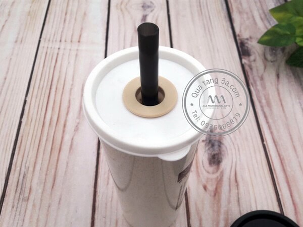 Quà tặng gia dụng Cốc lúa mạch in logo