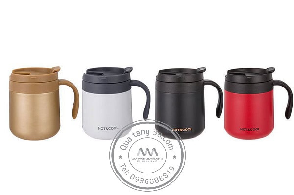 Cốc coffee có quai cầm - Món quà tặng khuyến mại độc đáo