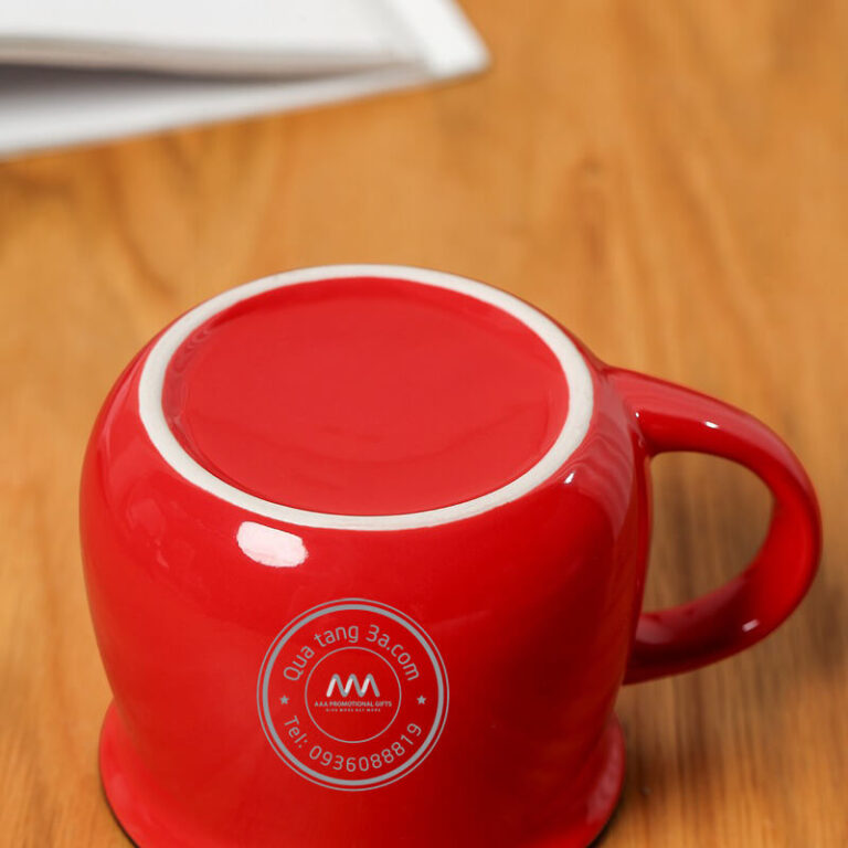 Cốc quà tặng in logo - Món quà tặng độc đáo 9 Coc su co quai cam 1 1