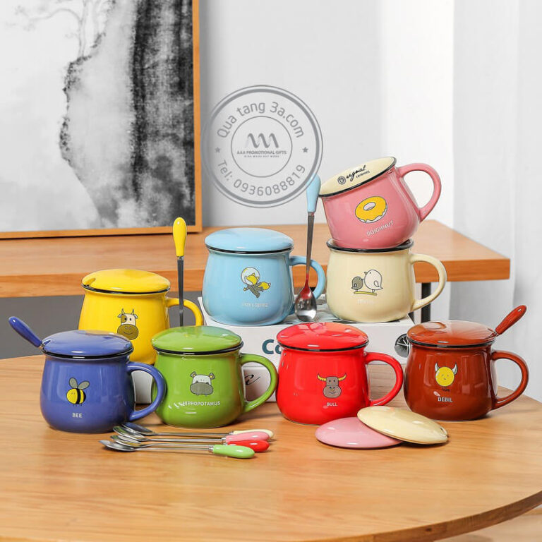 Cốc quà tặng in logo - Món quà tặng độc đáo 11 Coc su co quai cam 3 1