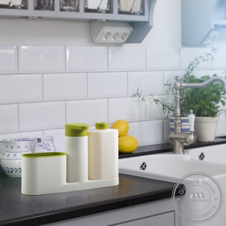 Bộ dụng cụ rửa 3 món - Món quà tặng khuyến mãi thiết thực ngành tiêu dùng