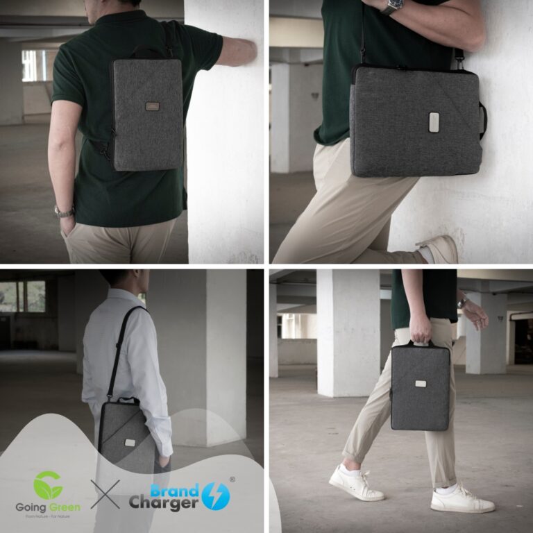 Túi đựng Laptop 3 Trong 1 SPECTER GO từ nhựa PET tái chế 15 55